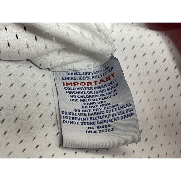 Boathouse Sports Mens Medium Red White Deer Hunting Windbreaker Jacket - Picture 11 of 12